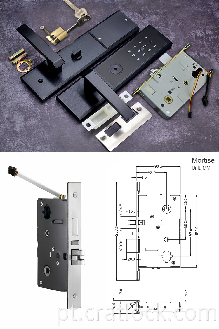 Fingerprint Apartment Lock Details